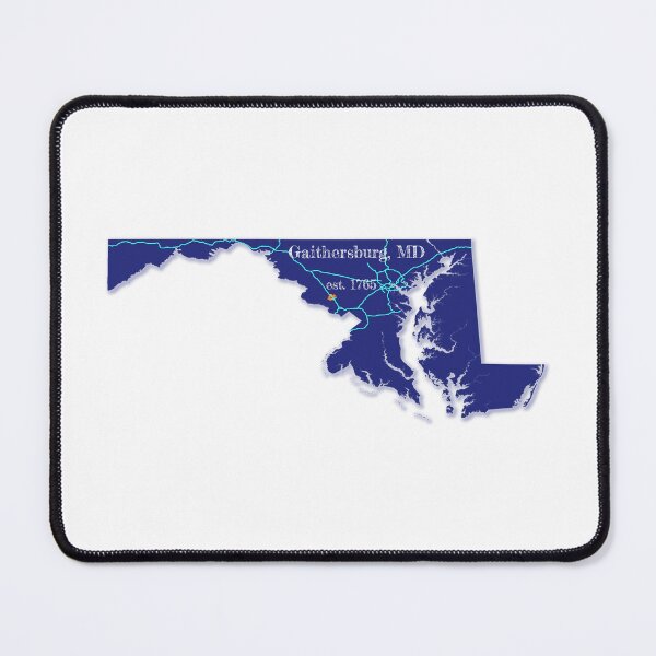 Item preview, Gaithersburg, MD [Blue] designed and sold by PhilbonianDezin.