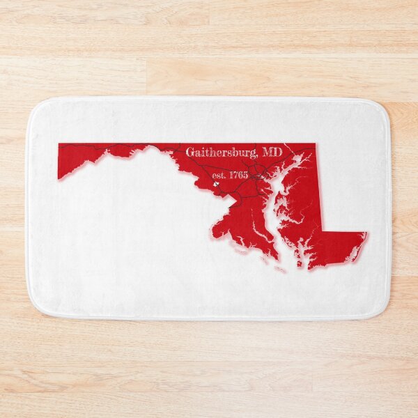 Item preview, Gaithersburg, MD [Red] designed and sold by PhilbonianDezin.