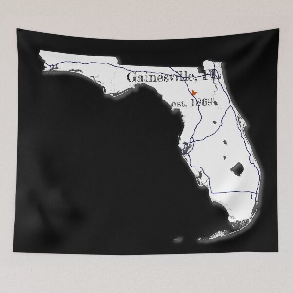 Item preview, Gainesville, FL [White] designed and sold by PhilbonianDezin.