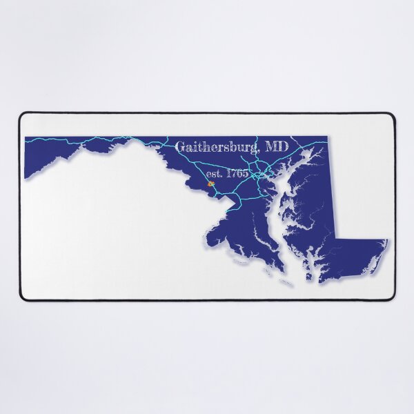 Item preview, Gaithersburg, MD [Blue] designed and sold by PhilbonianDezin.