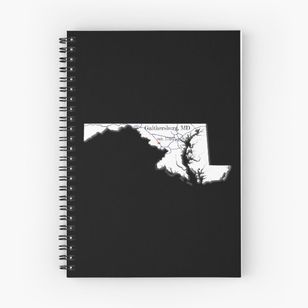 Item preview, Gaithersburg, MD [White] designed and sold by PhilbonianDezin.