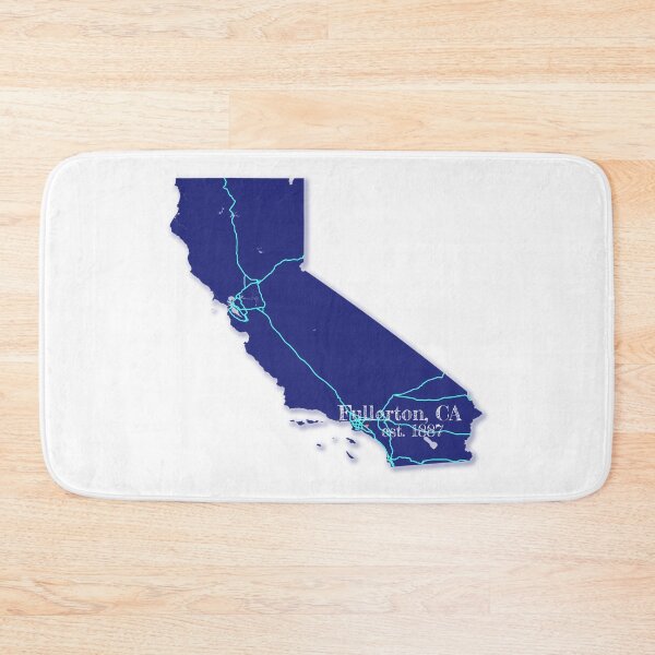 Item preview, Fullerton, CA [Blue] designed and sold by PhilbonianDezin.
