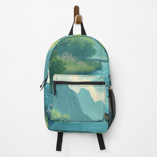 Artikelvorschau, Von Ghibli inspirierte Natur-Flusskunst entworfen und verkauft von Kleonchik.