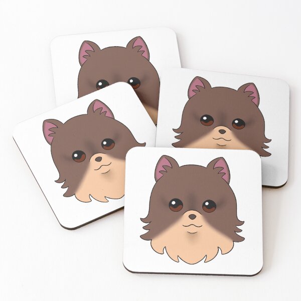 Item preview, Brown Pomeranian Cream Snout designed and sold by OliRoseArt.