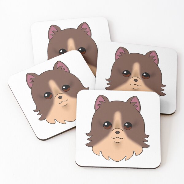 Item preview, Brown Pomeranian Cream Forehead designed and sold by OliRoseArt.