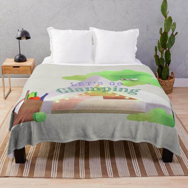 Item preview, Let's Go Glamping designed and sold by TurquoiseBird.