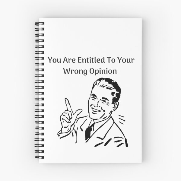 Item preview, You Are Entitled To Your Wrong Opinion  designed and sold by AmandaActually.