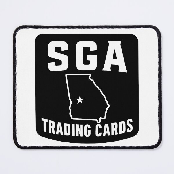 Item preview, SGA Trading Cards Monochrome Logo – Classic Black & White Badge Design designed and sold by BackstopAndCo.