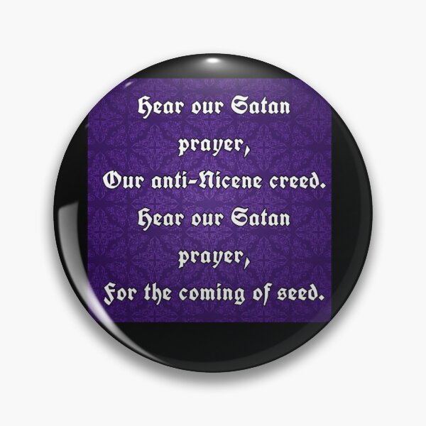 Item preview, Satan Prayer Lyrics Ghost Band designed and sold by crownedexalt.