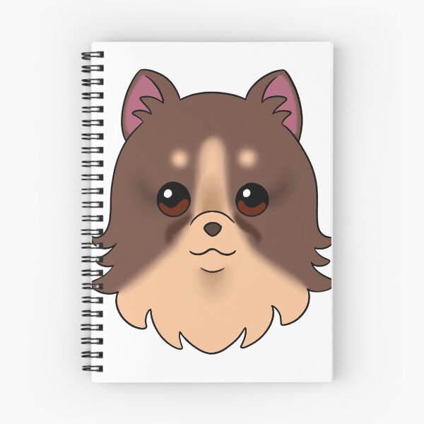 Item preview, Brown Pomeranian Cream Forehead Brows Tear Stains designed and sold by OliRoseArt.