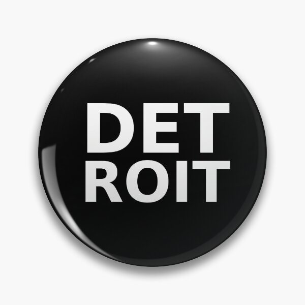 Item preview, DETROIT Stacked – Bold Modern Type City T-Shirt designed and sold by Gelle Studio.