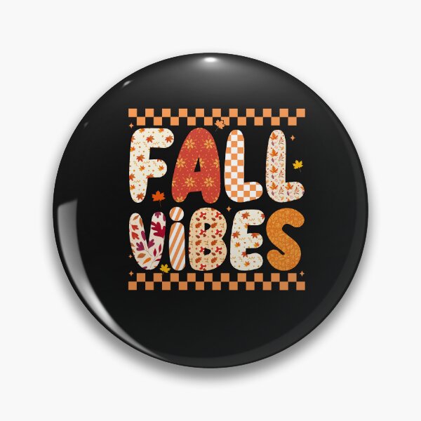 Item preview, Fall Vibes Bold Pattern Letters Autumn Style designed and sold by TalalosART.