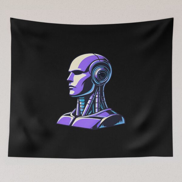 Item preview, Tesla bot designed and sold by TEEJAMBOREE.
