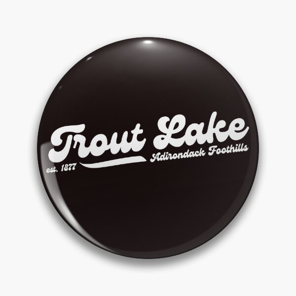Item preview, Simple Trout Lake Adirondack Foothills shirt est 1877  designed and sold by CreativeCurious.