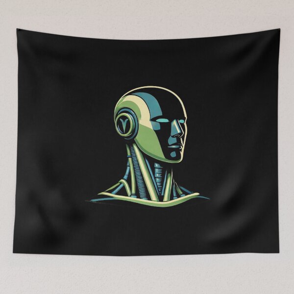 Item preview, Tesla bot designed and sold by TEEJAMBOREE.