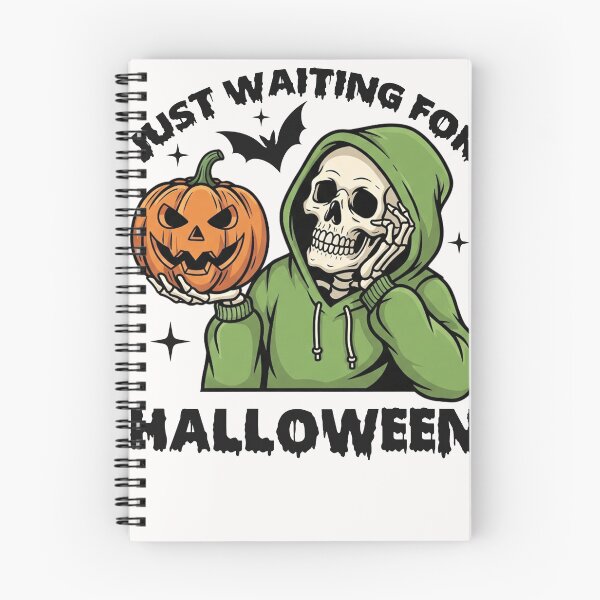 Item preview, Funny Skeleton Waiting for Halloween designed and sold by TalalosART.