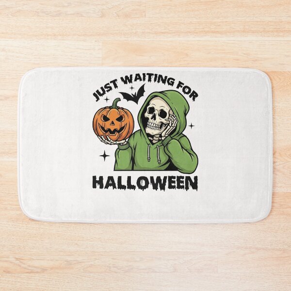 Item preview, Funny Skeleton Waiting for Halloween designed and sold by TalalosART.