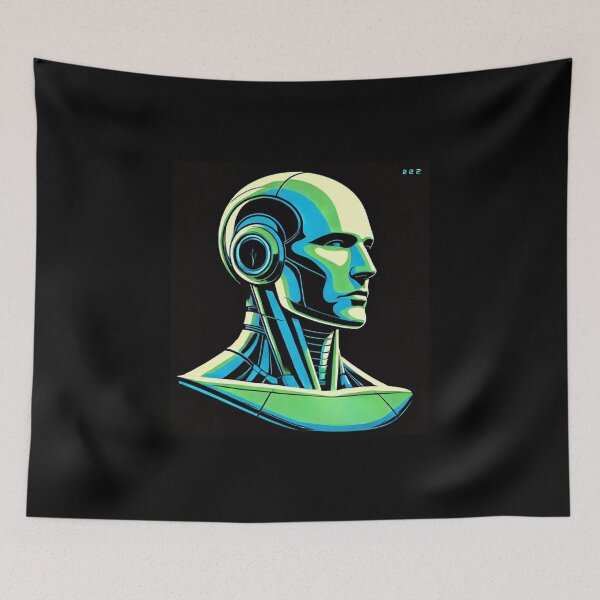 Item preview, Tesla bot designed and sold by TEEJAMBOREE.