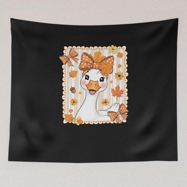 Item preview, Goose Autumn Coquette Bow designed and sold by TalalosART.