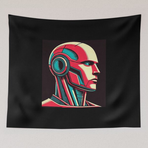 Item preview, Tesla bot designed and sold by TEEJAMBOREE.