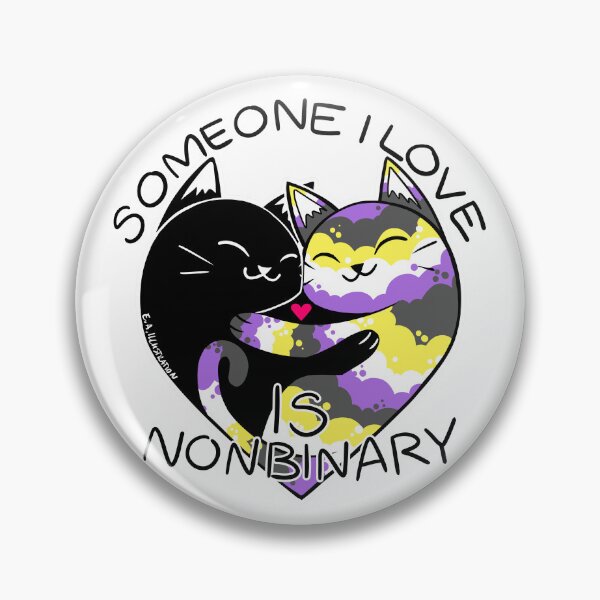 Item preview, Someone I Love is Nonbinary designed and sold by E.A.Illustration.