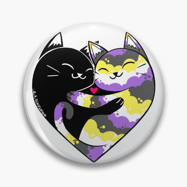 Item preview, Someone I Love is Nonbinary (No Text) designed and sold by E.A.Illustration.