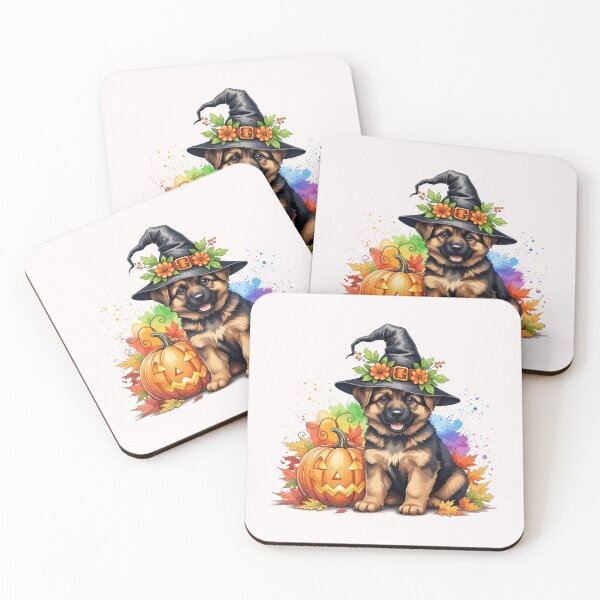 Item preview, Halloween Dog Watercolor Sublimation  designed and sold by TalalosART.