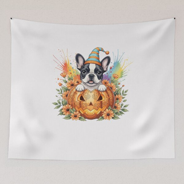 Item preview, Halloween Dog Watercolor Sublimation  designed and sold by TalalosART.