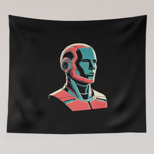 Item preview, Tesla bot designed and sold by TEEJAMBOREE.