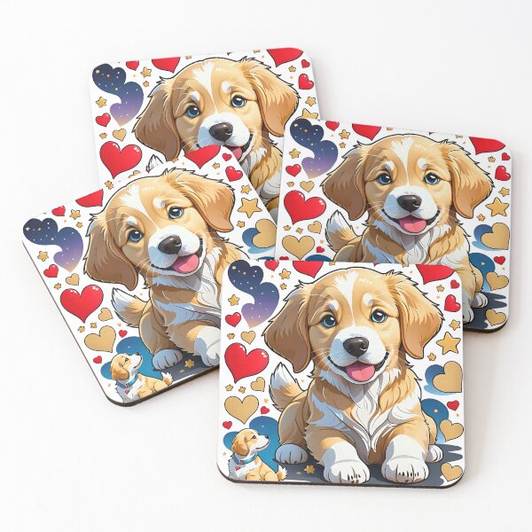 Item preview, A world of puppies, stars and love. designed and sold by MissYouONLY.