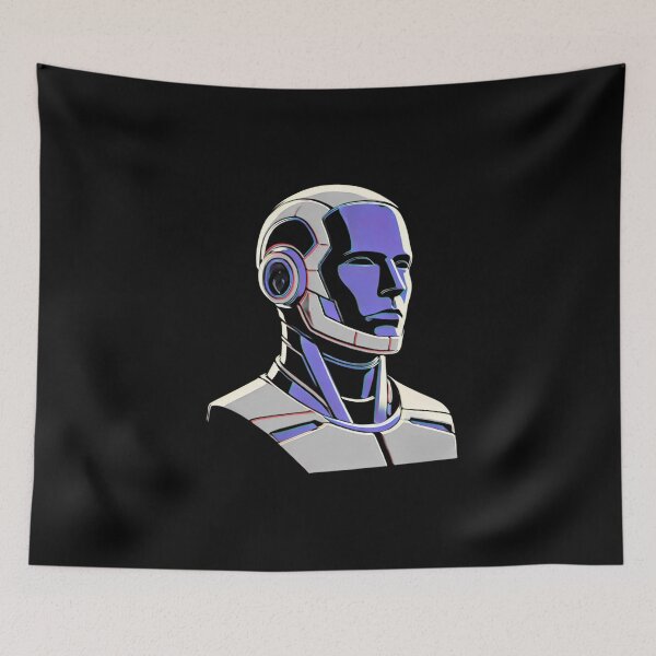 Item preview, Tesla bot designed and sold by TEEJAMBOREE.
