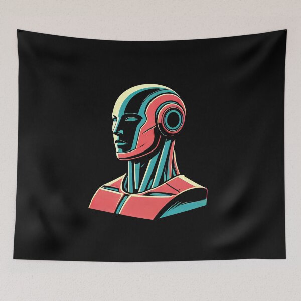 Item preview, Tesla bot designed and sold by TEEJAMBOREE.