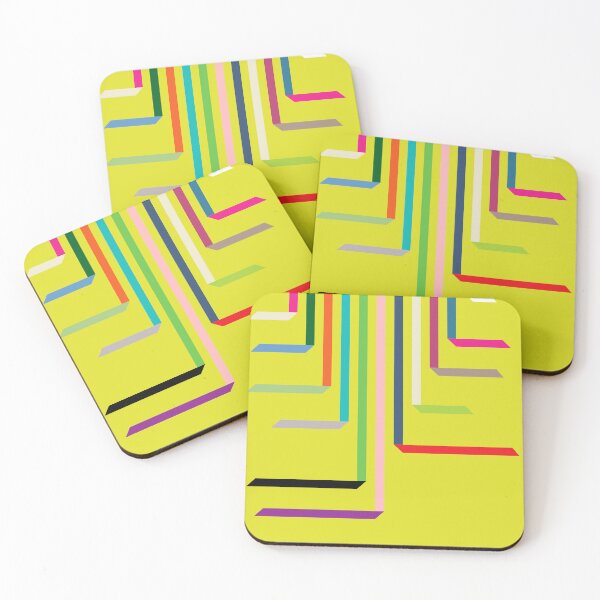 Item preview, Neon Data Lines – Retro Tech-Inspired Abstract Art designed and sold by hangmeart.