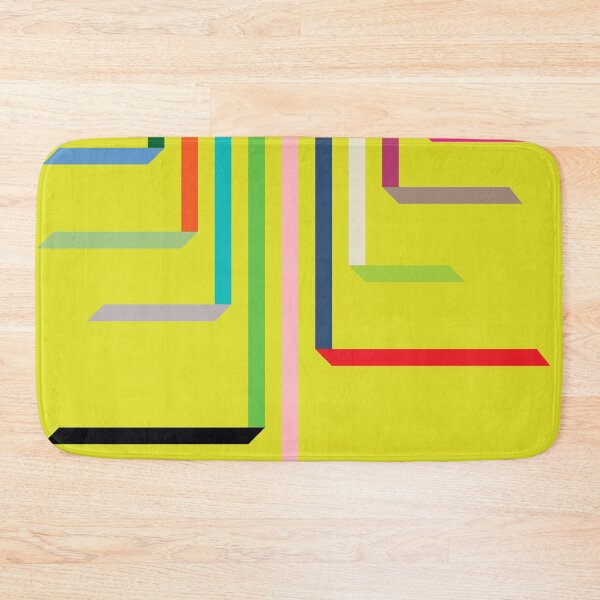 Item preview, Neon Data Lines – Retro Tech-Inspired Abstract Art designed and sold by hangmeart.