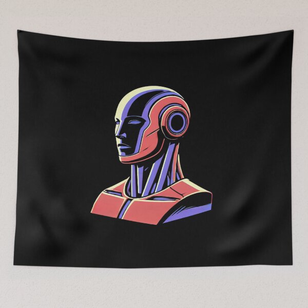 Item preview, Tesla bot designed and sold by TEEJAMBOREE.