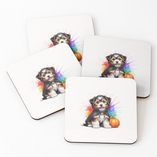 Item preview, Halloween Dog Watercolor Sublimation  designed and sold by MOHITSALVI.