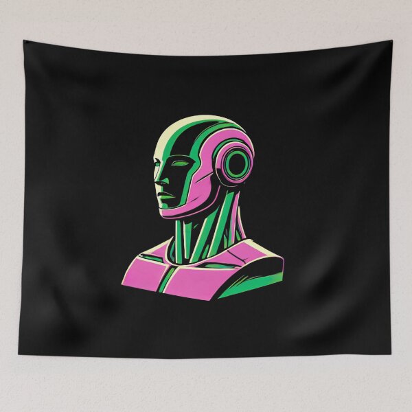 Item preview, Tesla bot designed and sold by TEEJAMBOREE.