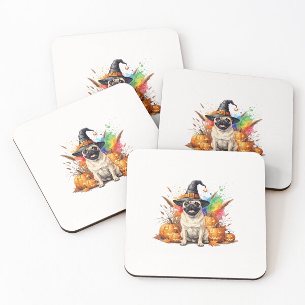 Item preview, Halloween Dog Watercolor Sublimation  designed and sold by MOHITSALVI.