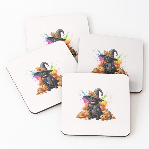 Item preview, Halloween Dog Watercolor Sublimation  designed and sold by MOHITSALVI.