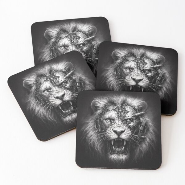 Item preview, Mechanical Lion designed and sold by Trexart-Shop.