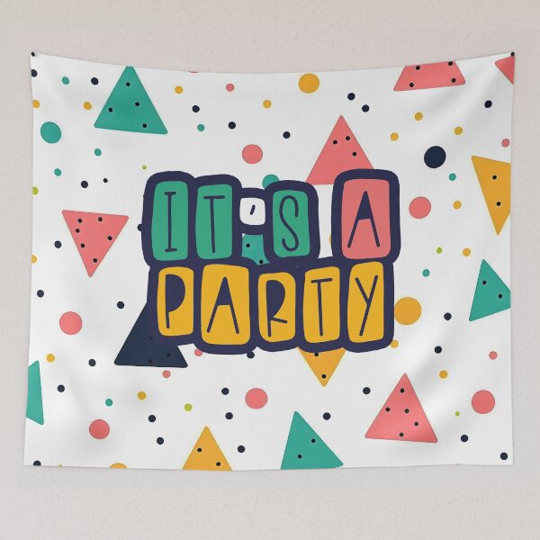 Item preview, IT'S A PARTY designed and sold by alegnacreates.