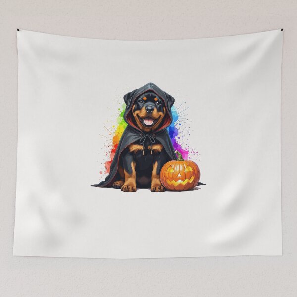Item preview, Halloween Dog Watercolor Sublimation  designed and sold by MOHITSALVI.