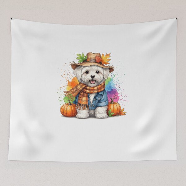 Item preview, Halloween Dog Watercolor Sublimation designed and sold by MOHITSALVI.