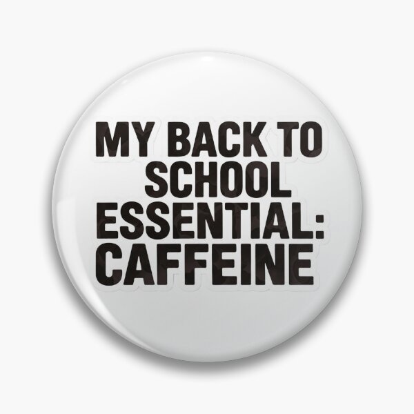 Item preview, My Back to School Essential Caffeine Sticker | Funny Student Humor | Coffee Lover Gift designed and sold by StickyGuys.