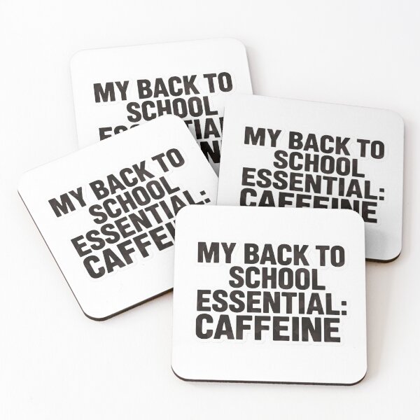 Item preview, My Back to School Essential Caffeine Sticker | Funny Student Humor | Coffee Lover Gift designed and sold by StickyGuys.