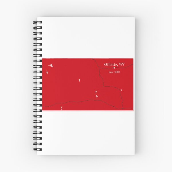 Item preview, Gillette, WY [Red] designed and sold by PhilbonianDezin.