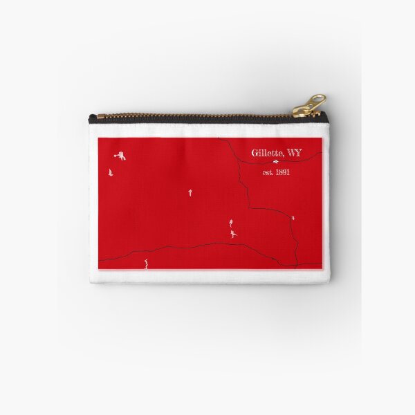Item preview, Gillette, WY [Red] designed and sold by PhilbonianDezin.