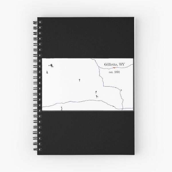Item preview, Gillette, WY [White] designed and sold by PhilbonianDezin.
