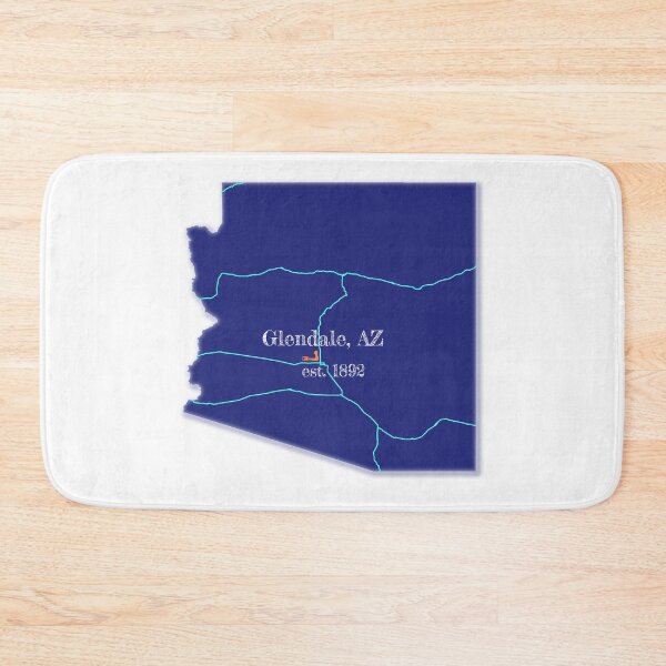 Item preview, Glendale, AZ [Blue] designed and sold by PhilbonianDezin.