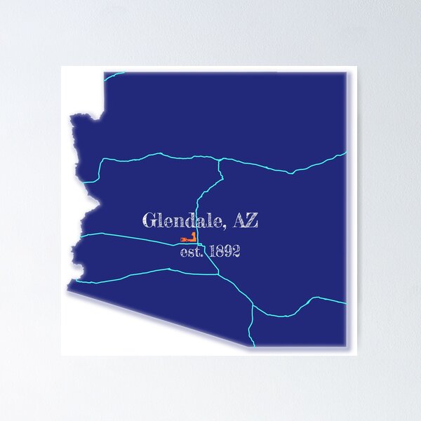 Item preview, Glendale, AZ [Azul] designed and sold by PhilbonianDezin.